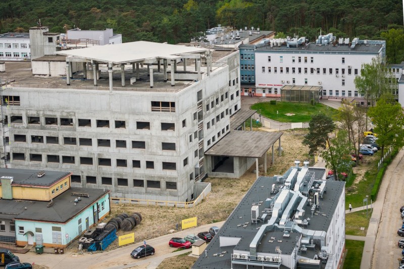 Szpital wojewódzki we Włocławku: budowa i zakupy w toku